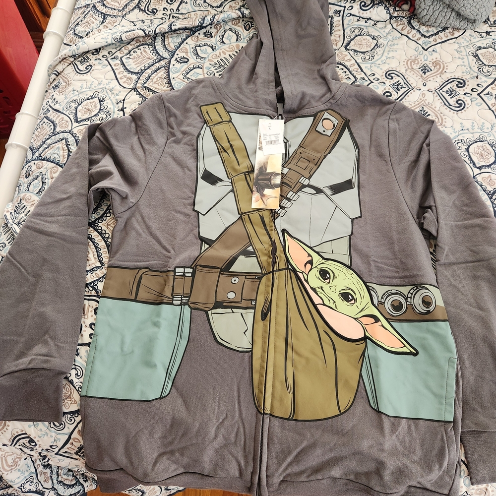 Star Wars Kids Hoodie Mandalorian Large